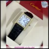 ساعة كارتير جلد اسود
