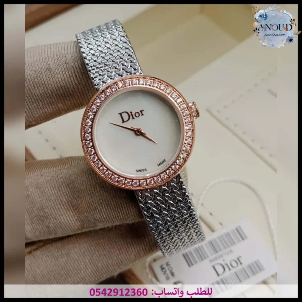 mf64 ساعة ديور نسائية (4) ساعه نسائيه ديور