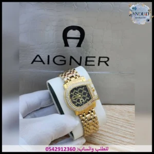ساعة اقنر مينا أسود