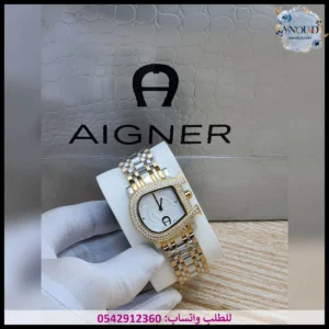 ساعة اقنر مينا أبيض