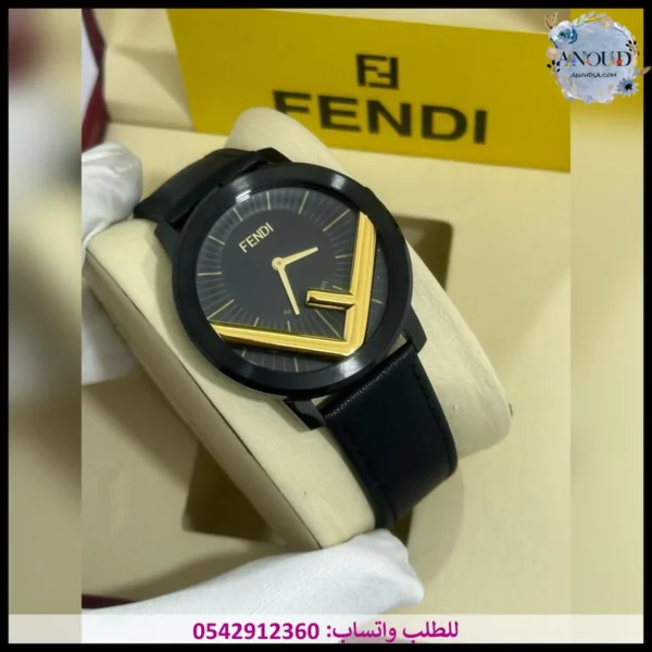 mg21 (3) ساعة فندي رجالي اسود