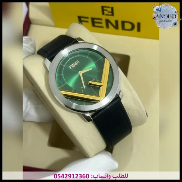 mg21 (4) ساعة فندي رجالي اخضر