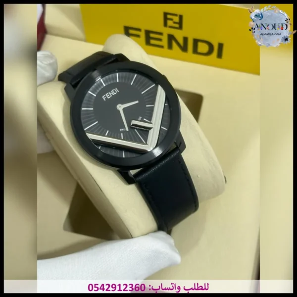 mg21 (6) ساعة فندي رجالي اسود