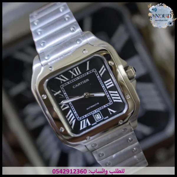 mg23 (1) ساعة كارتير سانتوس اسود