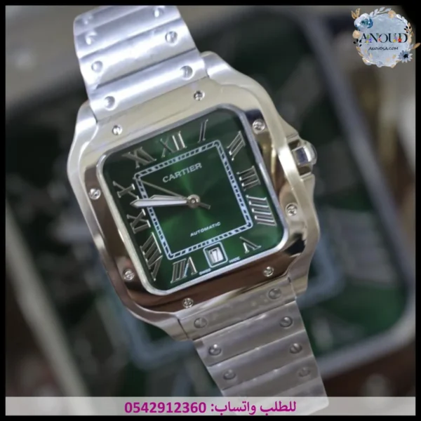 mg23 (2) ساعة كارتير سانتوس اخضر