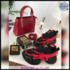 شنطة برادا حمراء
