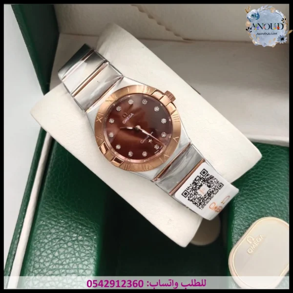 mg53 (14) ساعة اوميغا بني نسائي