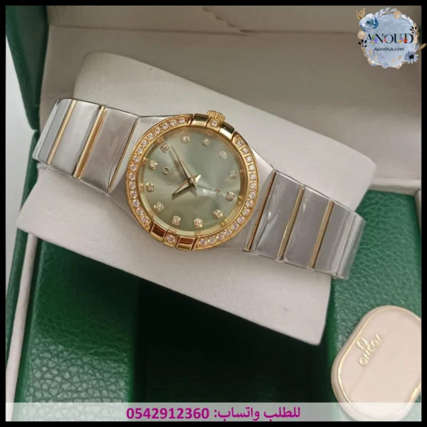mg53 (5) ساعة اوميغا مينا اخضر