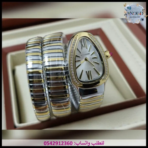 mg90 ساعة بولغاري ثعبان نسائية (10) ساعة بولغاري ذهبي وفضي
