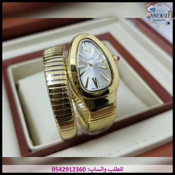mg90 ساعة بولغاري ثعبان نسائية (2) ساعة بولغاري ثعبان ذهبية