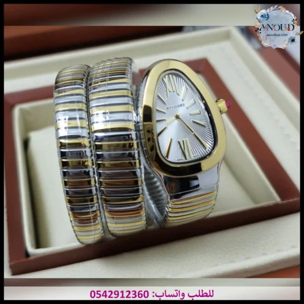 mg90 ساعة بولغاري ثعبان نسائية (3) ساعة بولغاري ذهبي وفضي
