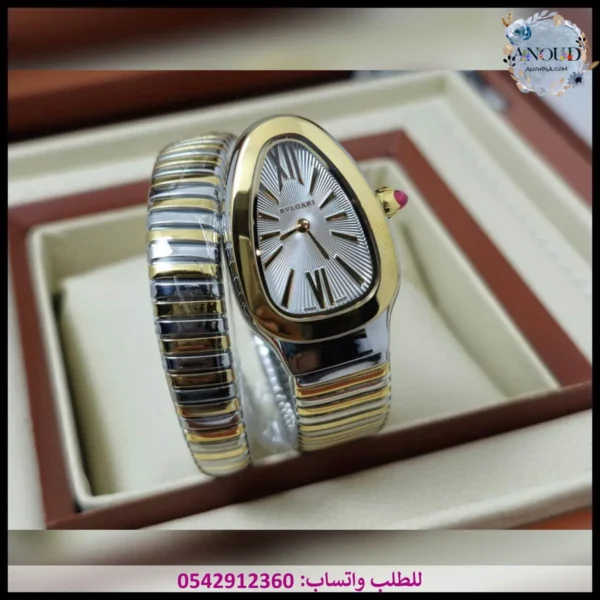 mg90 ساعة بولغاري ثعبان نسائية (4) ساعة بولغاري ثعبان لفة