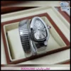 ساعة بولغاري ثعبان فضي