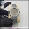 ساعة هوبلت نسائية رمادية