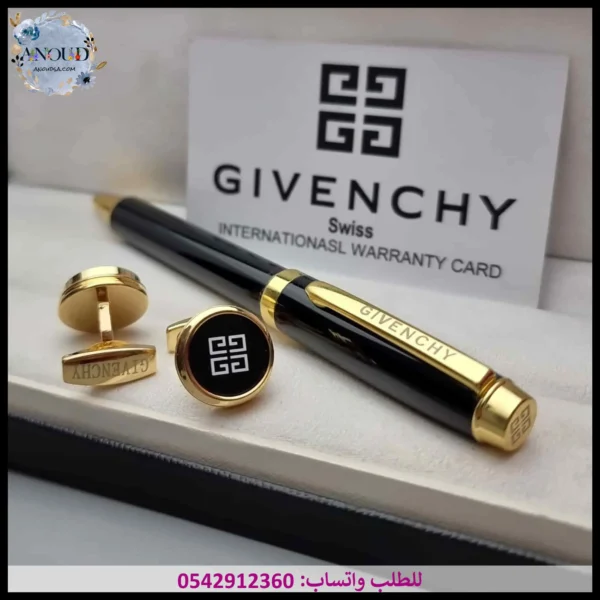 mb99 (7) قلم جيفنشي اسود وذهبي