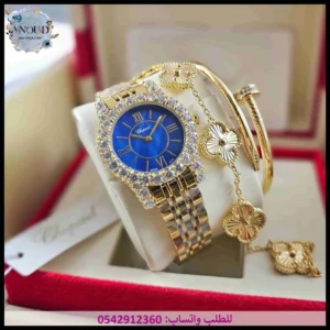 ساعات شوبارد نسائية ذهبية