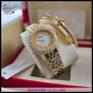 ساعة شوبارد ذهبية نسائية