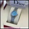 ساعة ديور نسائي زرقاء