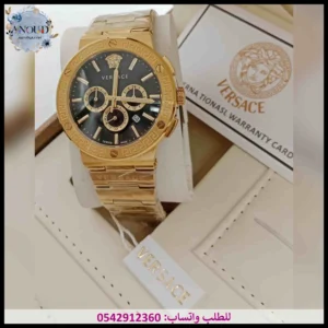ساعة فرزاتشي رجالي ذهبي