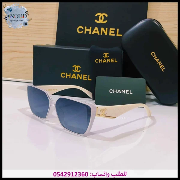 mh20 (3) نظارة شانيل بيضاء