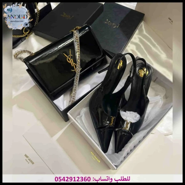 b2562 (30) شنطه سان لوران سوداء