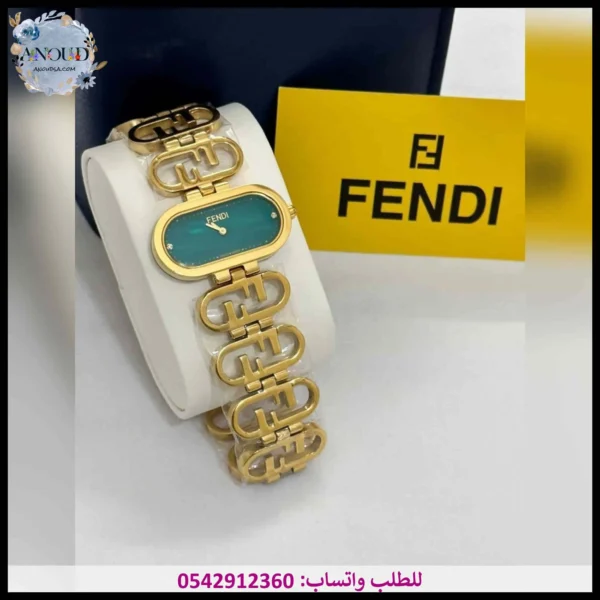 ساعة فندي مينا اخضر