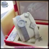ساعة ديور فضية نسائية