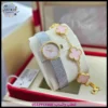ساعة ديور نسائي وردية