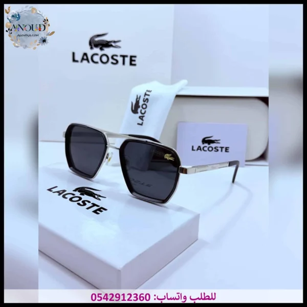 نظارة لاكوست رجالي اسود