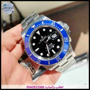 ساعة رولكس صبمارينر زرقاء