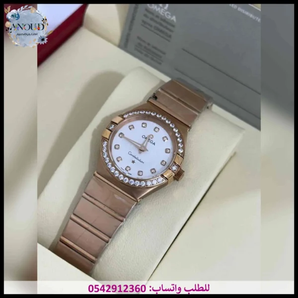 ساعة اوميغا روز جولد