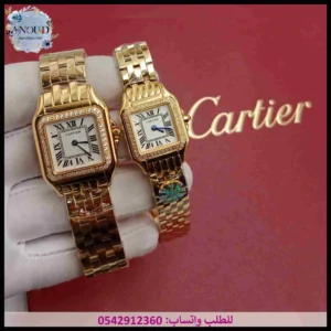 ساعة كارتير بانثر ذهبية