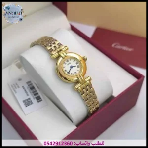 ساعة كارتير موست ذهبية