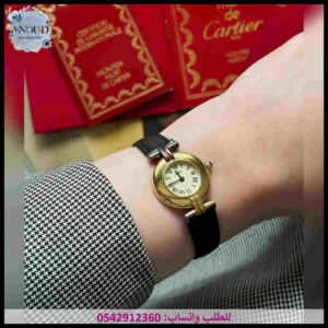 ساعة كارتير نسائي جلد
