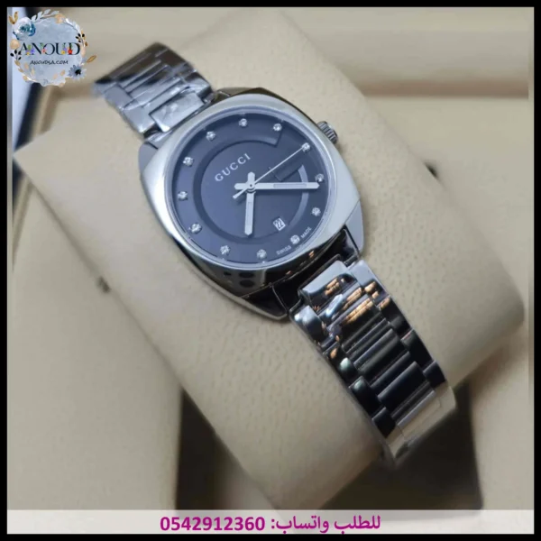 ساعة قوتشي نسائية سوداء