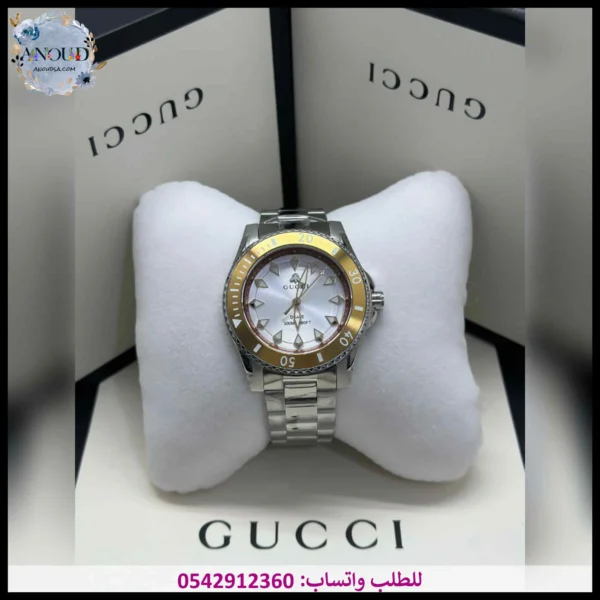 ساعة قوتشي رجالية رياضية