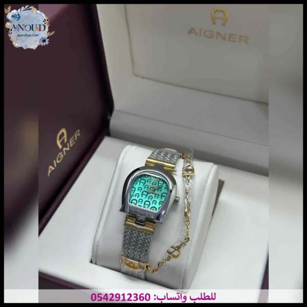 ساعة اقنر نسائية فيروزي