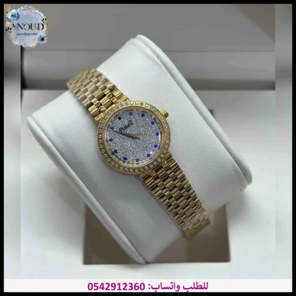 ساعة بياجيه نسائية ذهبية