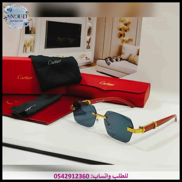 نظارة كارتير ذراع خشبي