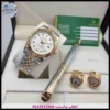 ساعة rolex مينا ابيض