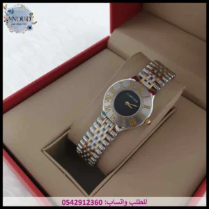 ساعة كارتير مينا اسود