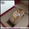 ساعة كارتير نسائية ذهبي