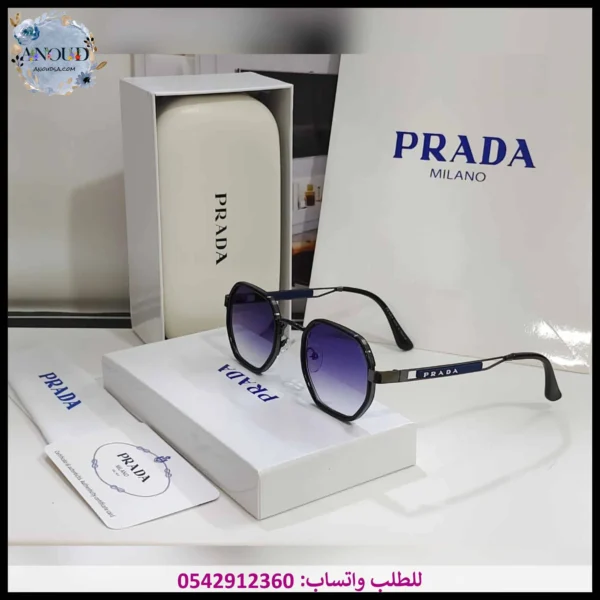 نظارة برادا اطار اسود