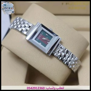 ساعة قوتشي نسائية مربعة