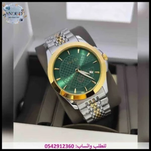 ساعة قوتشي مينا أخضر