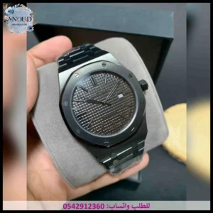 ساعة ادمر رجالي سوداء