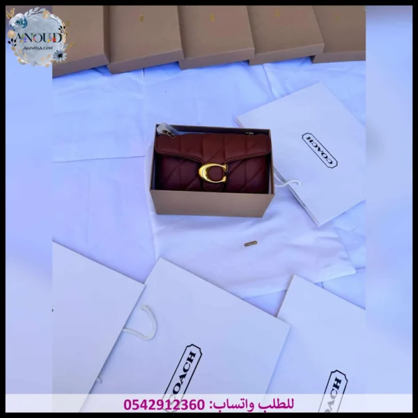 شنطة كوتش عنابية