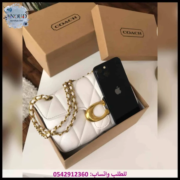 شنطة كوتش بيضاء