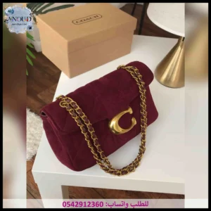 شنطة كوتش عنابية