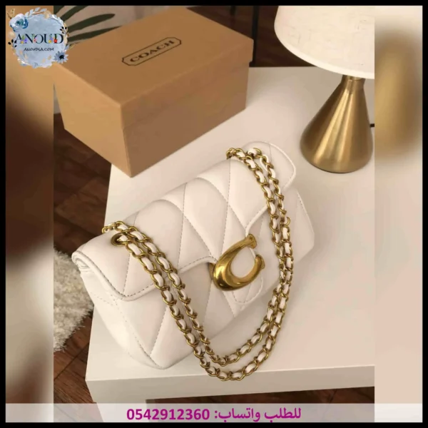 شنطة كوتش بيضاء